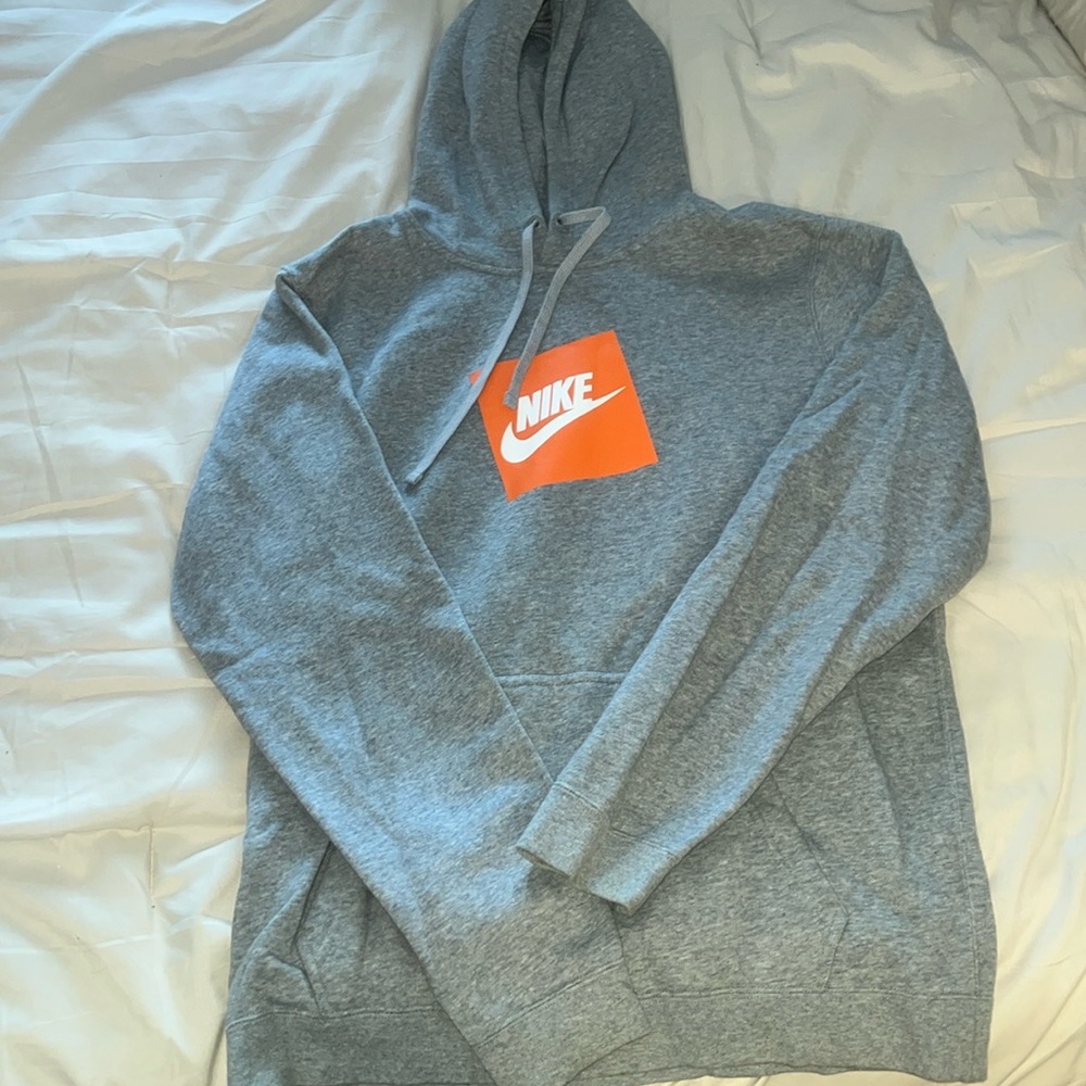 Medium Nike gray hoodie